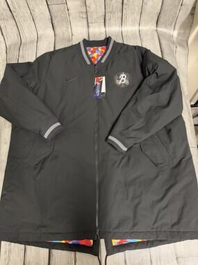 NWT Men’s Nike Baltimore Orioles City Connect Dugout Jacket 4XL Black